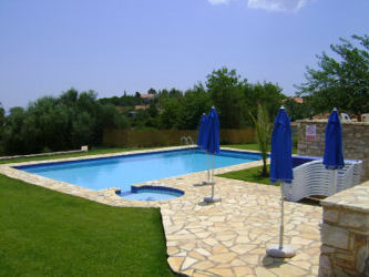 Villa Karinyon private swimming pool Mistraki Koroni